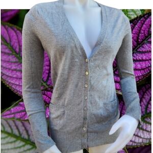 Philosophy lightweight gray cardigan‎ S